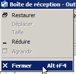 menu Système
