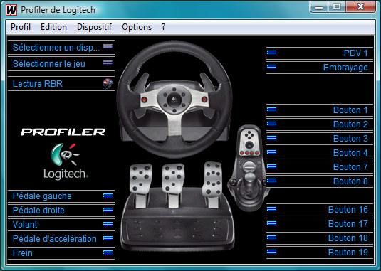 Profiler Logitech