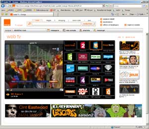 Web TV sur Windows
