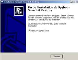Installation de SpyBot