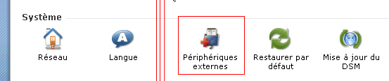 Périphériques externes