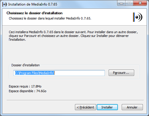 mediainfo pour windows 7