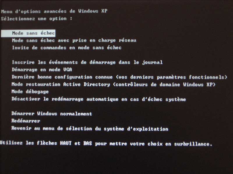 Formater windows xp sans cd