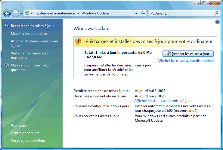 Connaitre Date Installation Windows Vista
