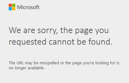 Microsoft - Sorry