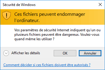 Windows 10 : Ces fichiers peuvent endommager l'ordinateur