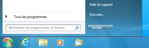 menu Démarrer, Windows Live Mail