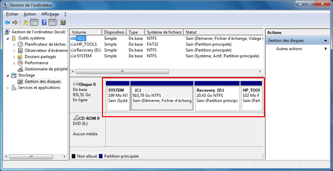 Installer windows 7 sur un nouveau disque dur
