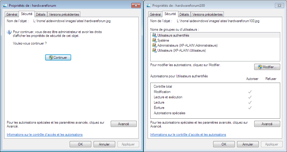 windows 7 comment avoir les droits d administrateur