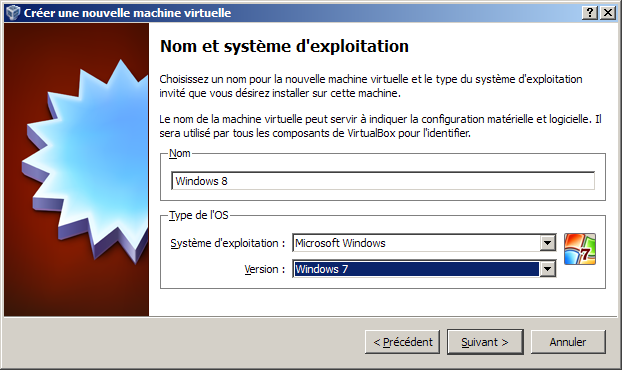 Installation avec VirtualBox