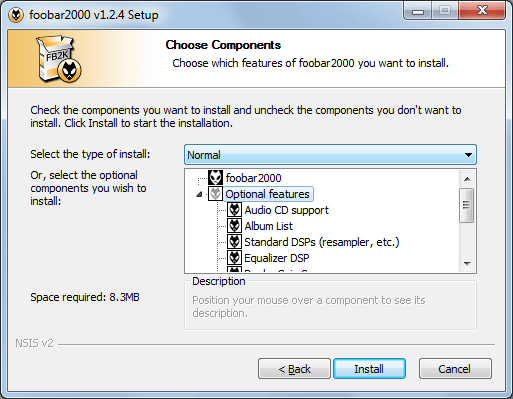 Foobar2000 Installation