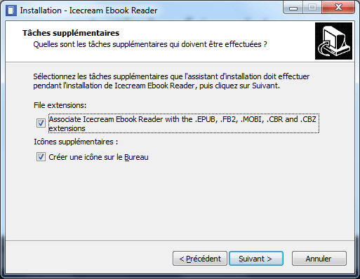 Icecream Ebook Reader - Installation