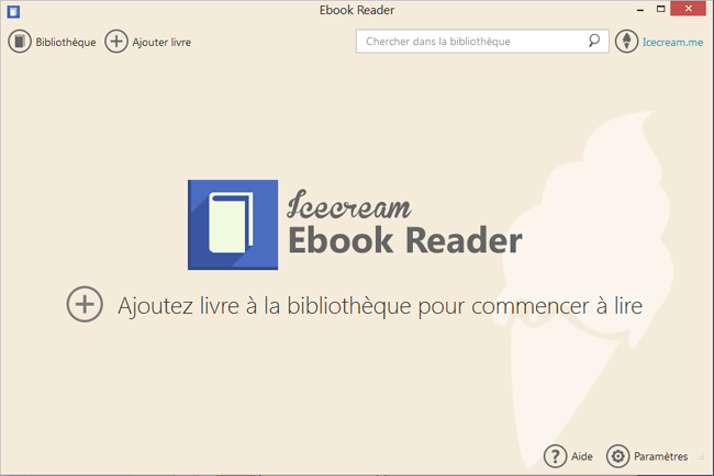 Icecream Ebook Reader - Installation