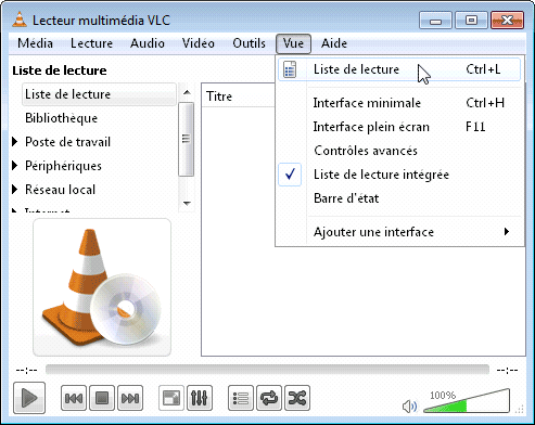 VLC : Créer une liste de lecture 1