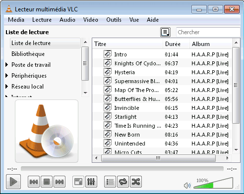 VLC : Créer une liste de lecture 2