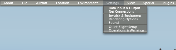 Configuration du joystick sur X-Plane