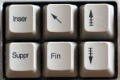 Vues au clavier