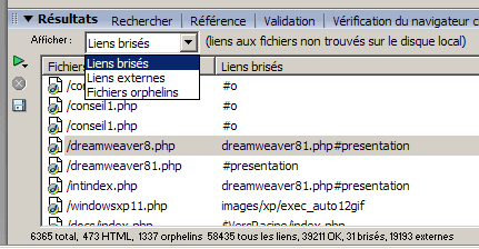 Vérifier tous les liens du site