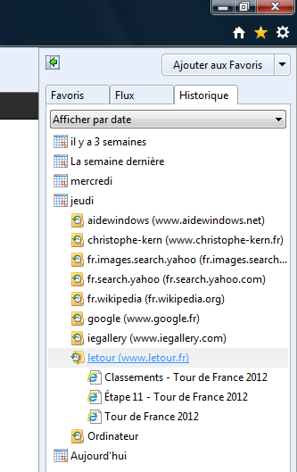 Internet Explorer 9 : Historique