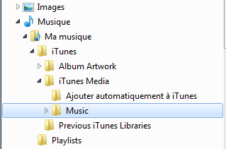 iTunes - Dossiers