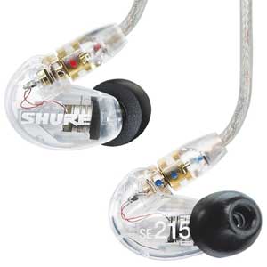 écouteurs Shure SE215