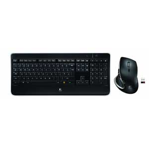 Logitech : Clavier K800 et souris MX Performance