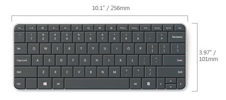 Microsoft Wedge Mobile Keyboard