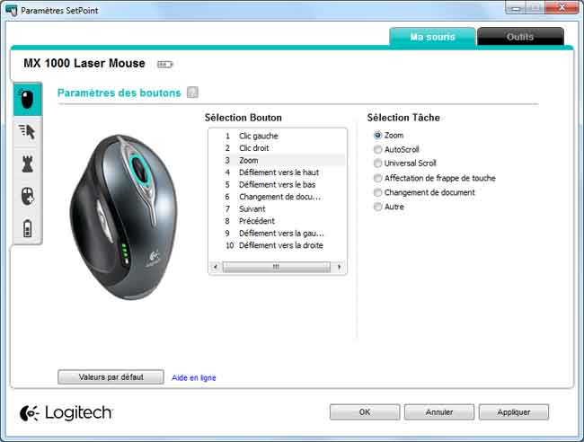 SetPoint Logitech