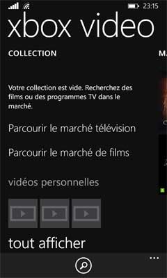 Windows Phone 8.1 : Vidéo