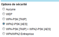 Sécurité Wifi sur Netgear