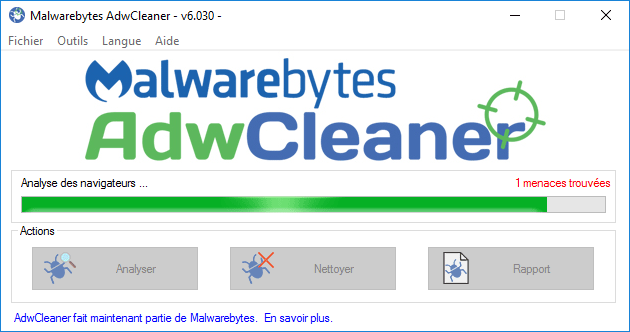 Malwarebytes AdwCleaner