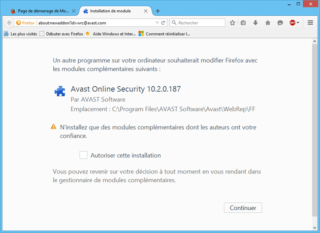 Avast Online Security