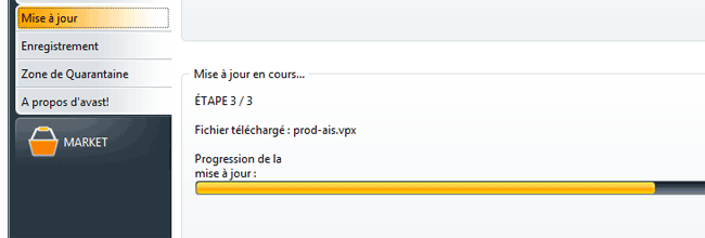 Mise à jour du programme