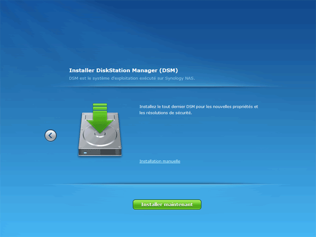 Synology DSM 6 : Installer DSM