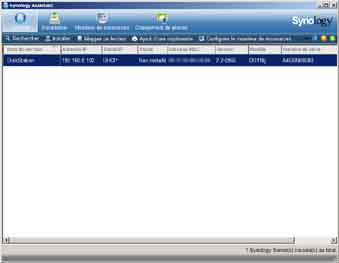 Installation Synology 1
