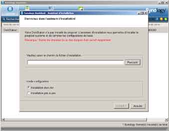 Installation Synology 2