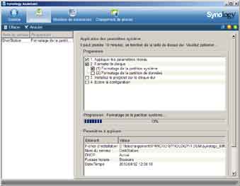 Installation Synology 6