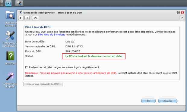 DSM à jour