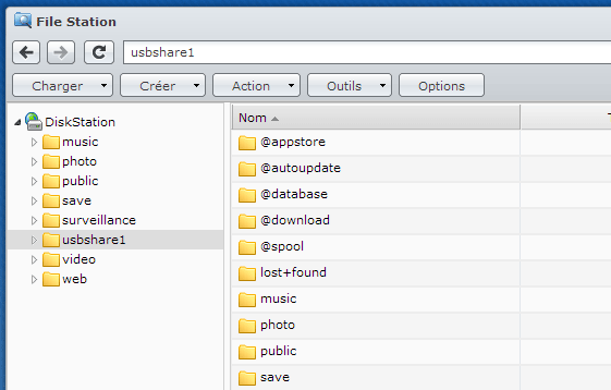 Synology - File Station