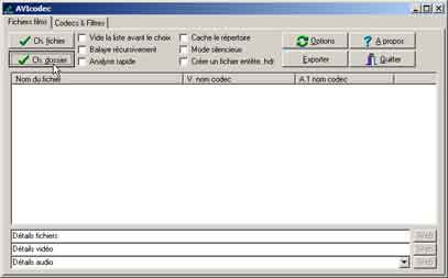 AVIcodec : codec de fichiers