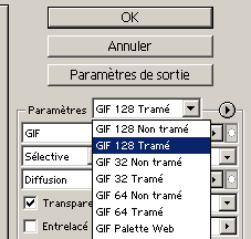 Le format GIF dans Photoshop