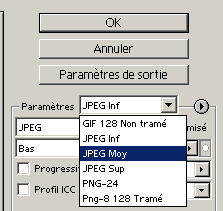 Format JPG dans Photoshop