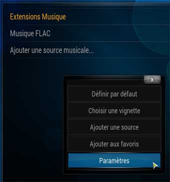 XBMC - Musique