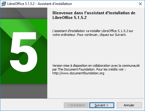 LibreOffice - Installation