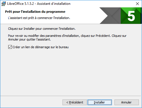 LibreOffice - Installation