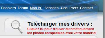 Télécharger les pilotes avec a-config.com