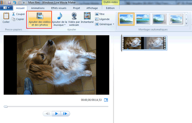 Windows Live Movie Maker 1