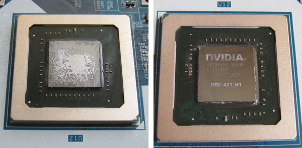 Nettoyage CPU : avant