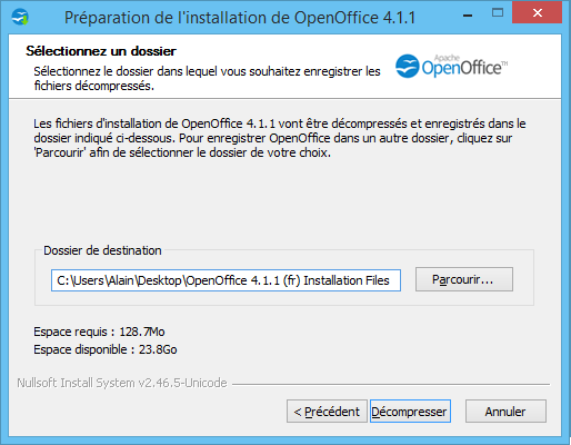 OpenOffice Installation 1