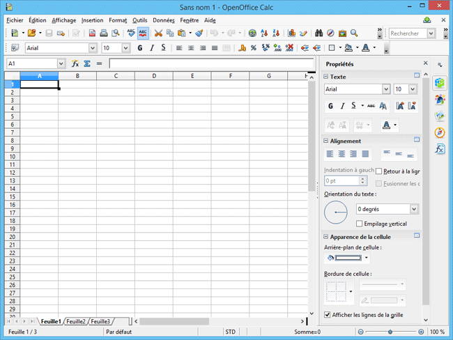 OpenOffice Calc